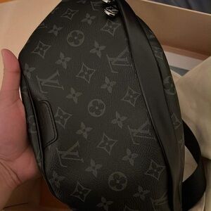 Louis Vuitton Dark Monogram Belt Bag